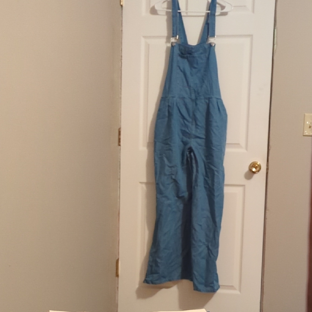Blue Denim Overalls